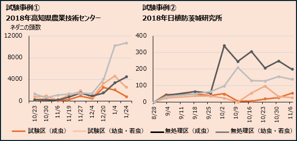 トゲダニキング　上手な使い方　試験事例